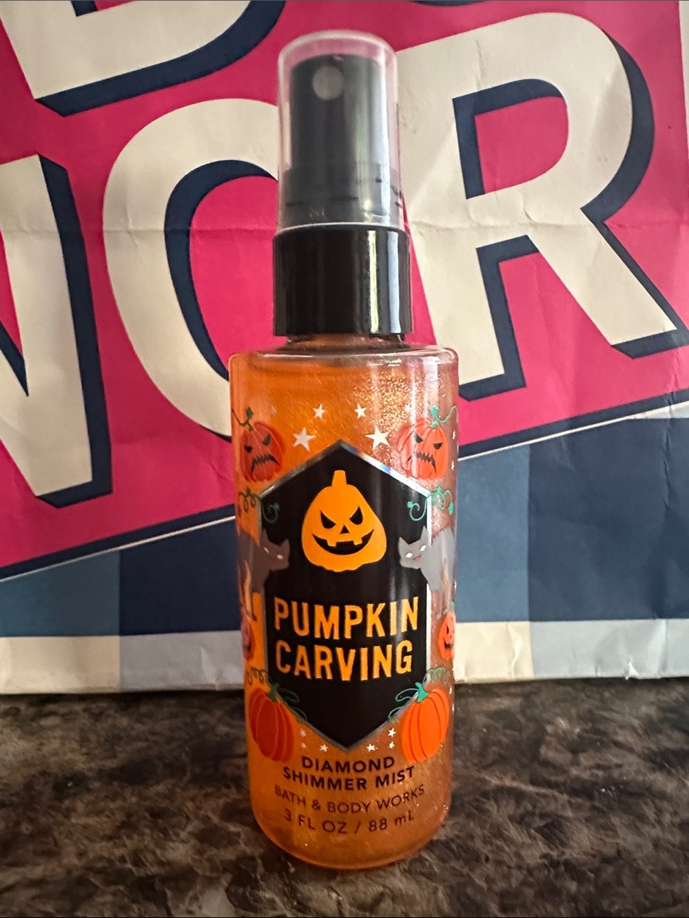 Bath & Body Works Pumpkin Carving Sea travel size